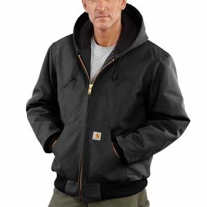 Carhartt LOOSE FIT FIRM DUCK INSULATED FLANNEL-LINED ACTIVE JAC